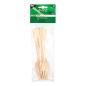 Preview: 15x6 Gabeln, Holz "pure" 19,5 cm natur "Vintage"