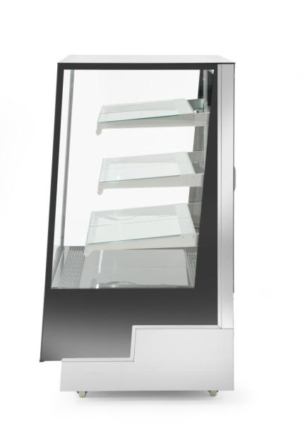 Kühlvitrine mit 3 geneigten Regalen, Arktic, 300L, 230V/480W, 650x805x(H)1445mm