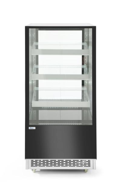 Kühlvitrine mit 3 geneigten Regalen, Arktic, 300L, 230V/480W, 650x805x(H)1445mm