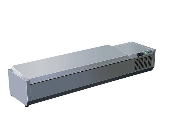 SARO Kühlaufsatz mit Deckel - 1/3 GN, Modell VRX 1400 S/S