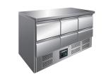 SARO Kühltisch mit 6 Schubladen, Modell VIVIA S 903 S/S TOP 6x 1/2 GN
